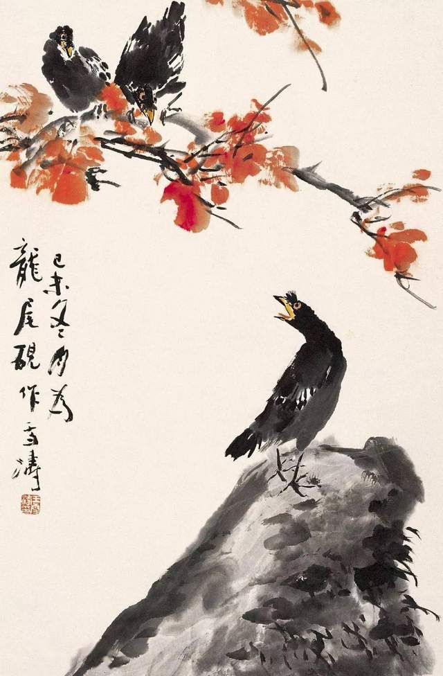 大师王雪涛精品花鸟画欣赏生动传神
