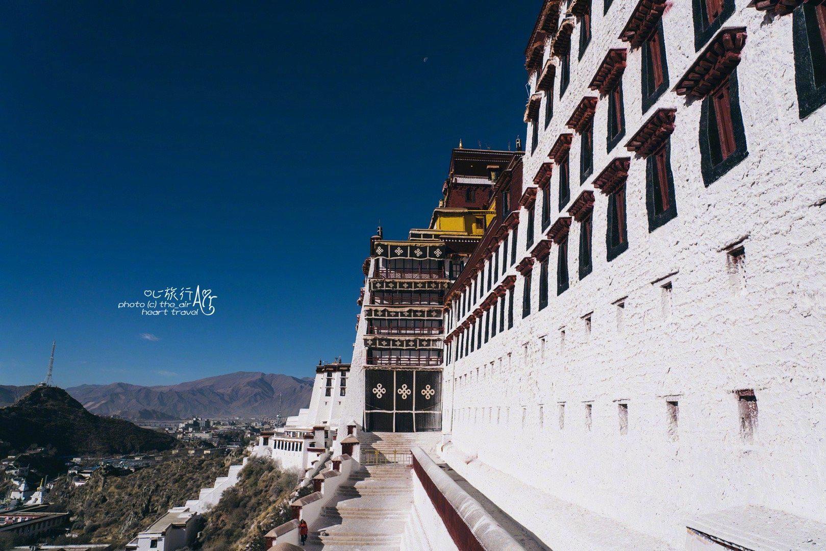 布达拉宫经典拍照机位