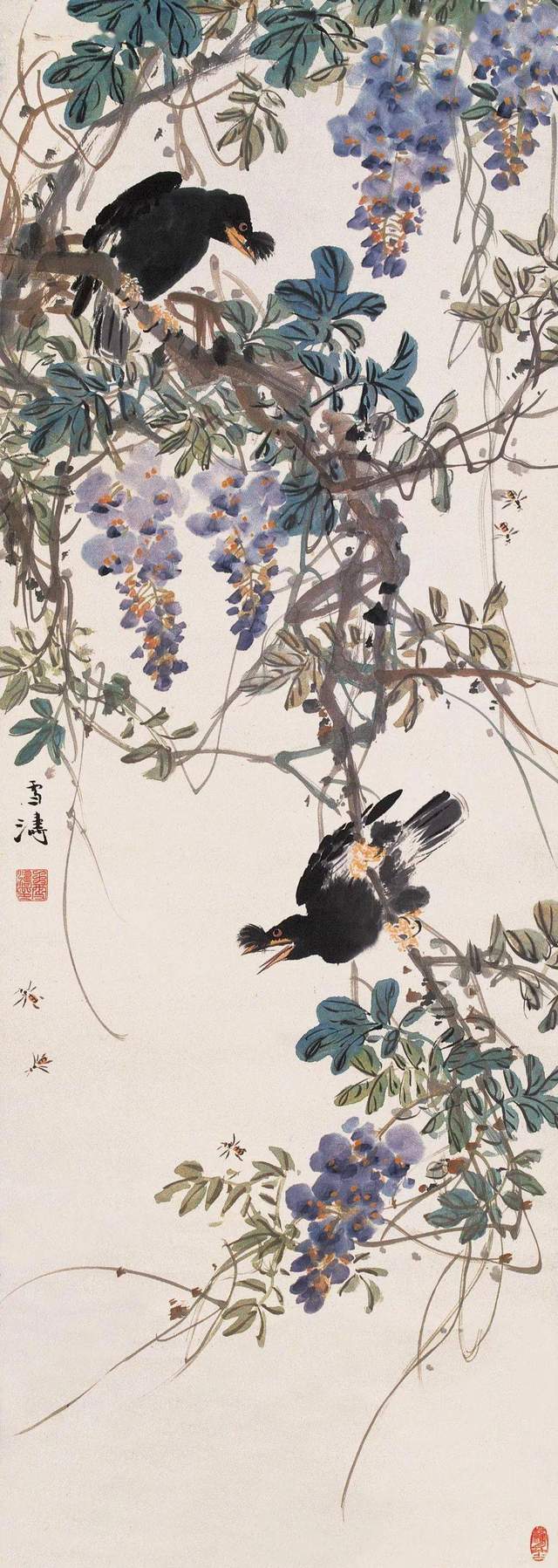 大师王雪涛精品花鸟画欣赏生动传神