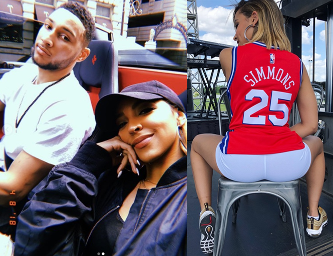 nba又一交际花!西蒙斯极品前任,格里芬库兹马上钩,身材绝了