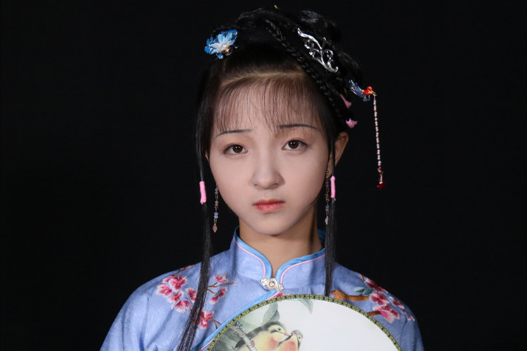 风起霓裳小演员多有范着红衣野心尽显这才是武则天小时候