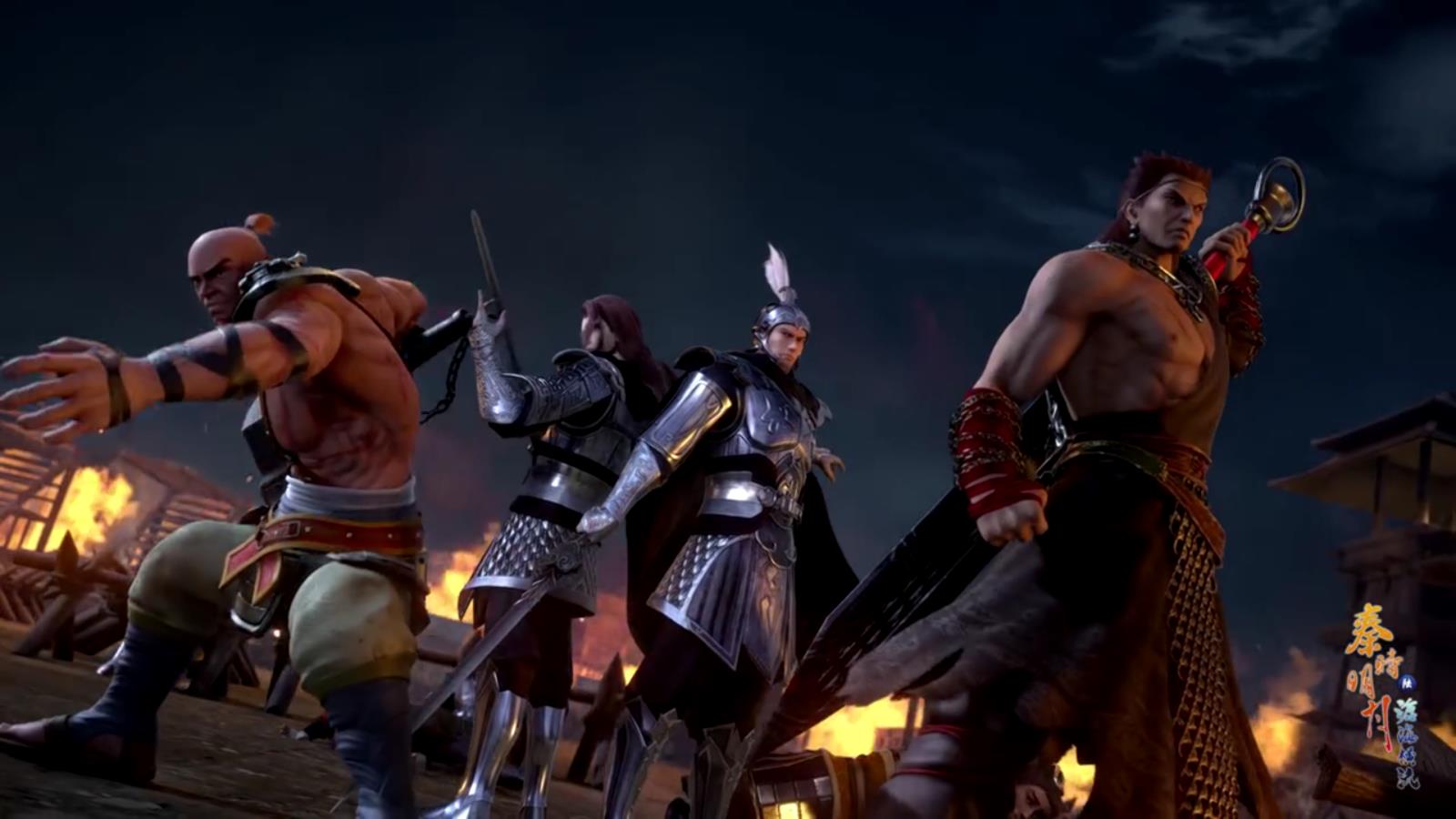 秦时明月卫庄夸赞盖聂高渐离大铁锤助力胜七吴旷热血大战