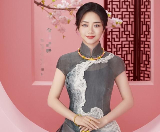娃娃脸只能走可爱风?看到谭松韵穿上旗袍,这气质要冲破屏幕了|旗袍|谭