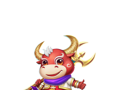 生肖神兽牛气冲天逍遥情缘2021牛年神兽来啦