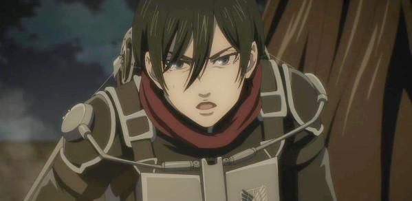 三笠阿克曼,作为原初的主角三人之一,三笠原本是代表着艾伦的一丝希望