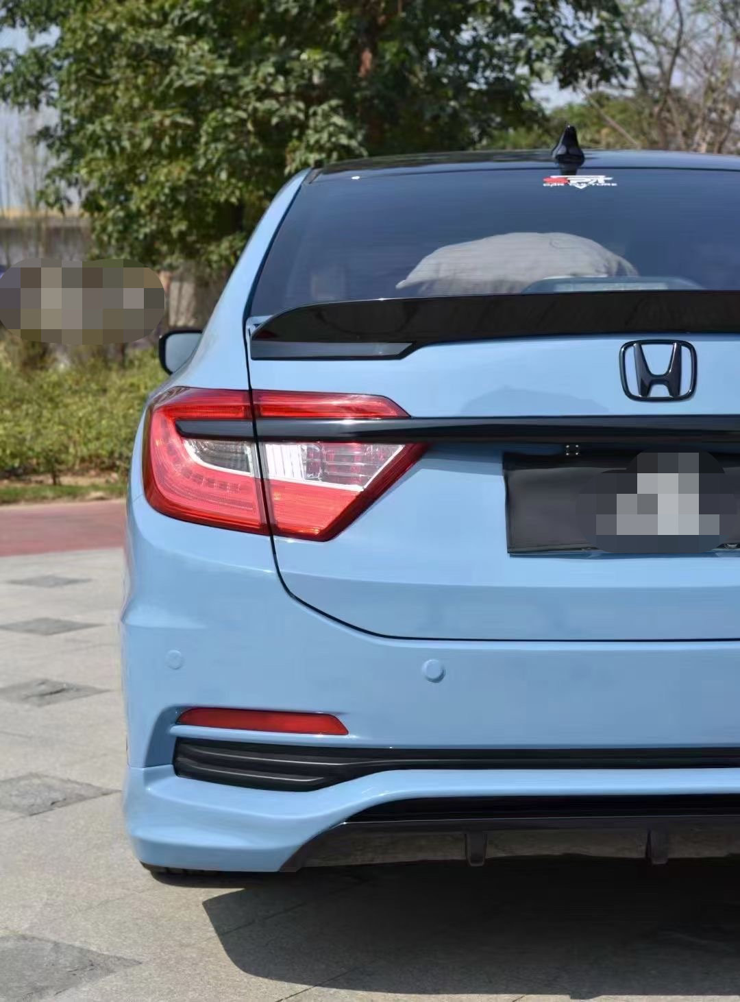 本田凌派换色瓷器蓝还有谁有我这么环保