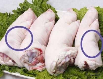 买猪蹄时,"前蹄""后蹄"要分清,两者有很大差别,不懂别乱买|猪蹄|脚趾