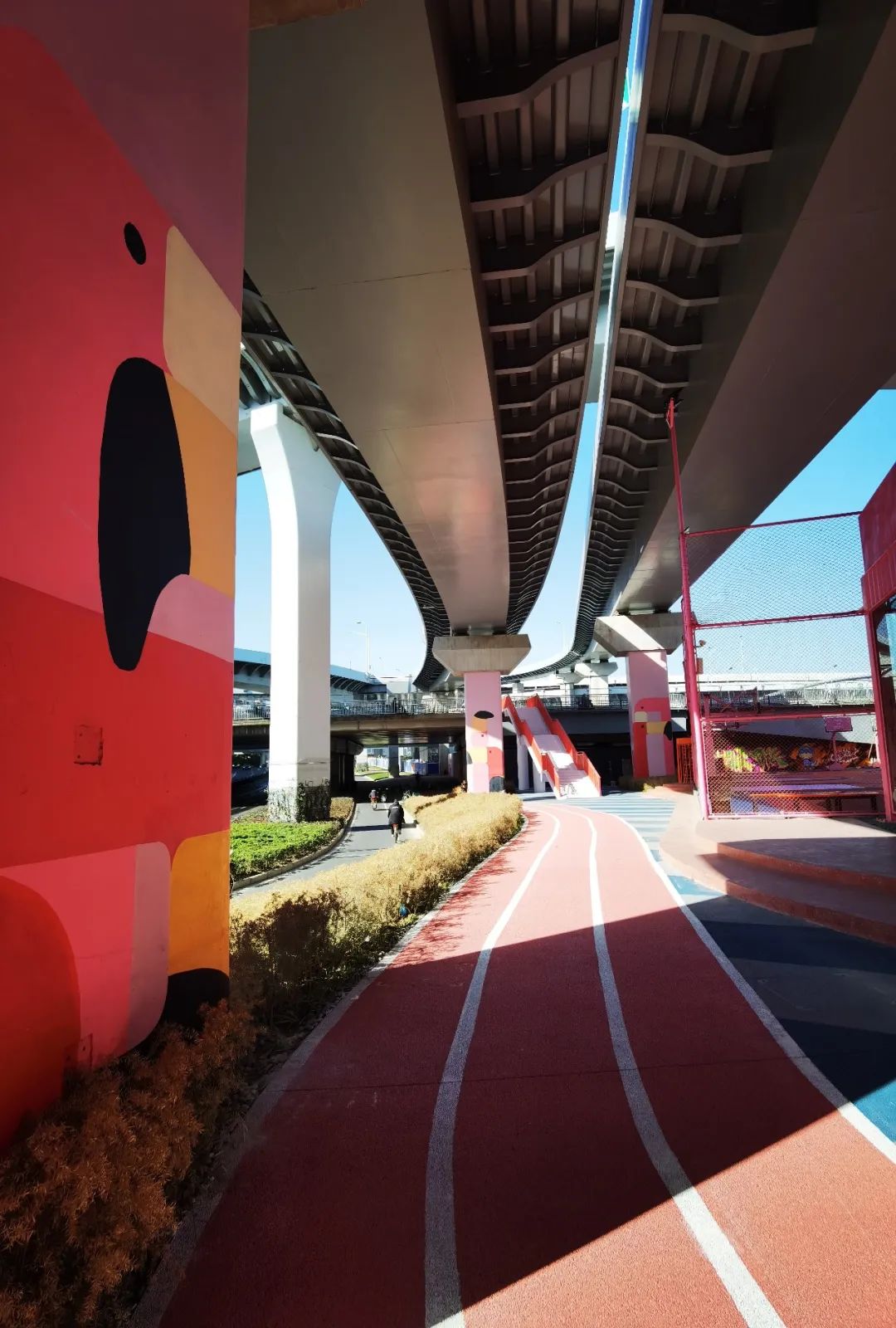 探索67柠檬糖西瓜伞火烈鸟苏州河长宁段这些桥下空间开放啦