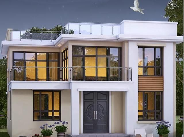 湖北的王先生建房为什么非要做落地窗不怕被盗么