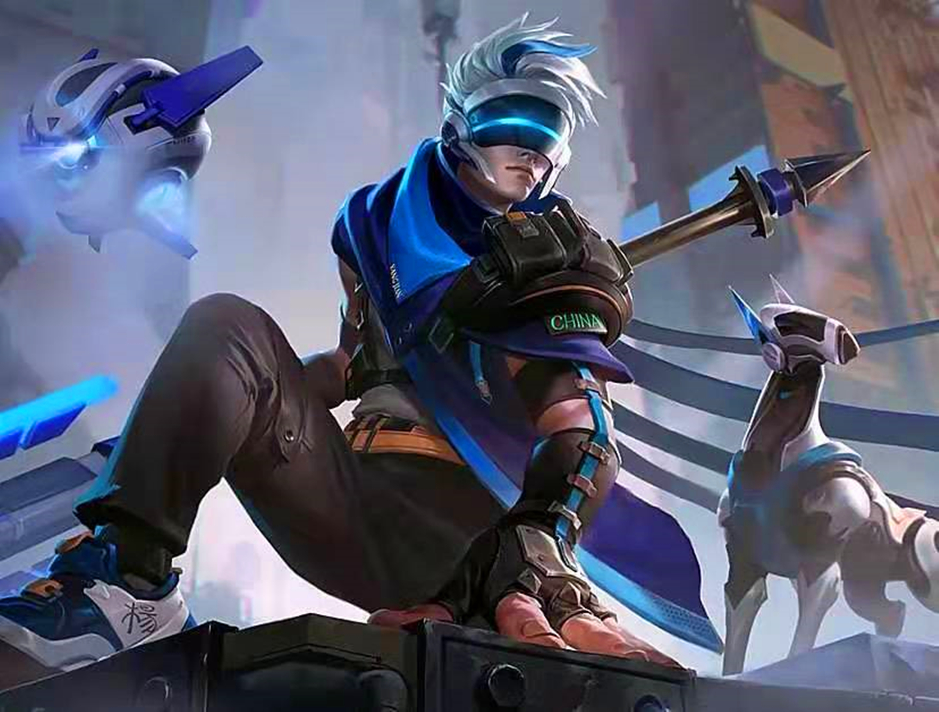 王者荣耀杨戬次元傲视曝光6元勇者皮肤机械狗很酷