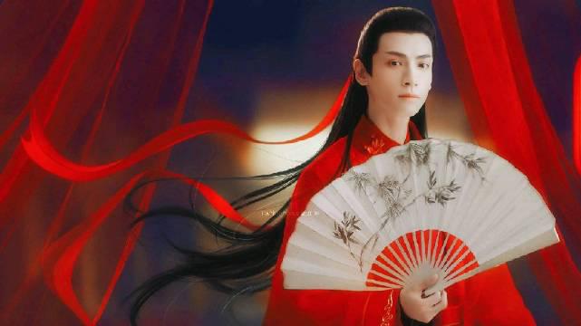 "眉眼如画,温润如玉"!古装男神罗云熙的红衣造型那才叫绝!