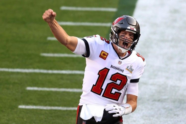 布雷迪生涯第7次获得超级碗冠军超过任何一支nfl球队