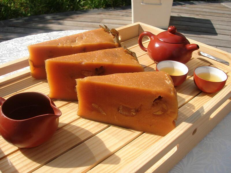 过去吃青田糖糕代表着喜庆与隆重,由于蒸制青田糖糕