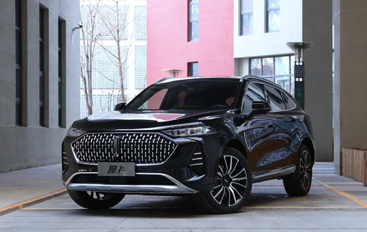 wey旗舰suv摩卡这套全新内饰很亮眼还有插电混动车型