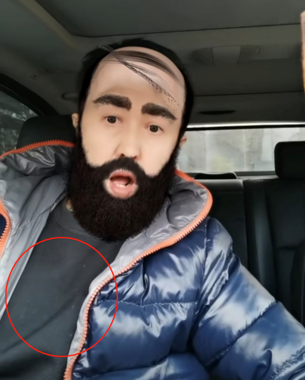 付笛生法令纹明显眼袋大,衣服斑驳略邋遢,一处房产就价值上亿?