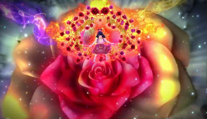 叶罗丽:有了两个大仙子帮忙,王默能变出火玫瑰了,快去打碎冰盘