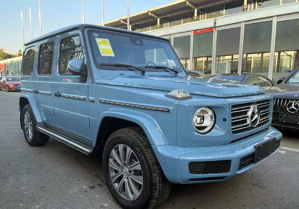 奔驰g350霸气的越野气势网友开着真气派