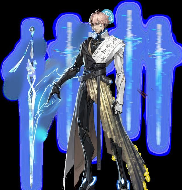 李白这款鸣剑曳影就是以曳影剑为原身打造的一款皮肤,集武侠,兵器