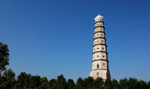 壮丽壮观拔地而起省文物保护单位文峰塔广东兴宁市