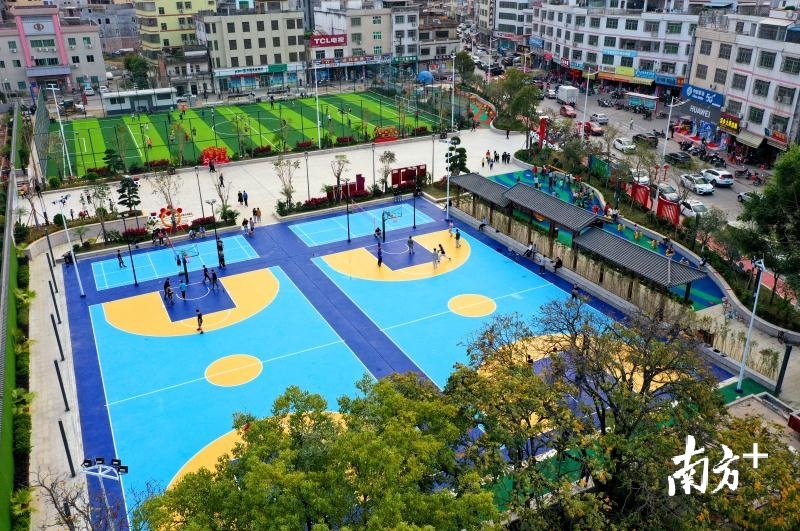 梅州五华又多一个打卡点横陂球王公园建成开放