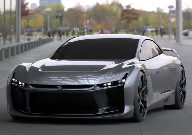 更犀利的外观日产gtr新一代的设计