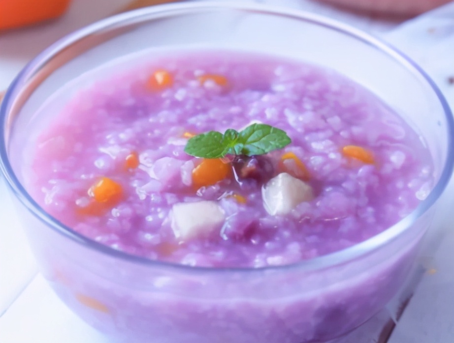 吃苹果不如吃三果粥,一次煮一锅,香浓顺滑又清甜,特好喝|紫薯|橙子