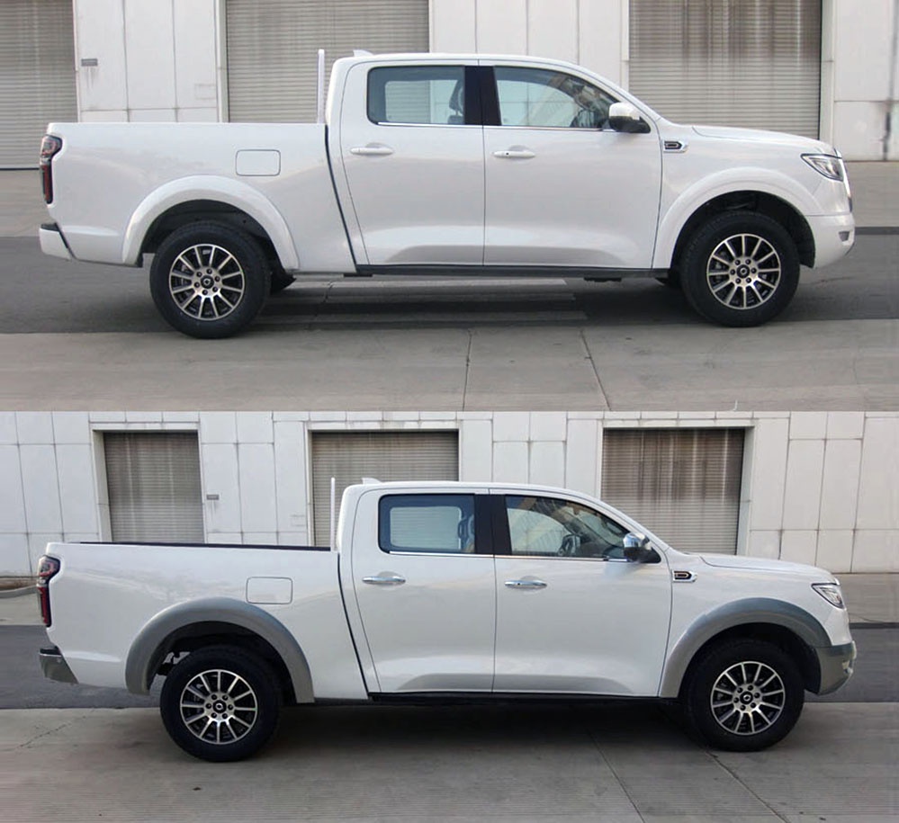 长城炮乘用版新车型曝光轴距3470mm搭载20t动力