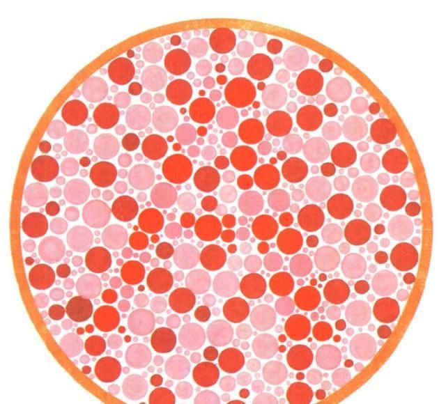 5张色觉测试图能够识别三张只能是勉强合格