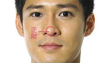 悬胆鼻标准照片 真人图片