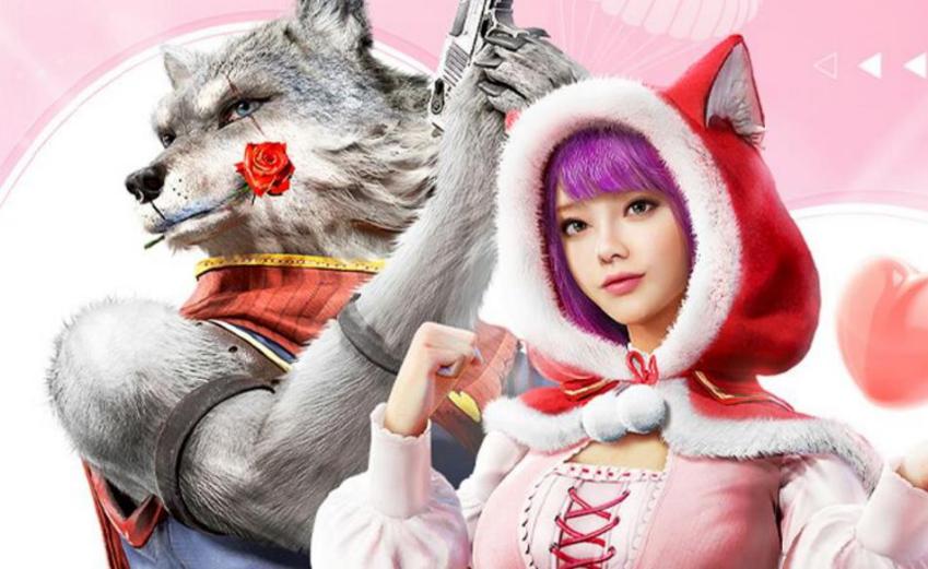 和平精英光子也搞反差萌大灰狼变无助小红帽竟骁勇善战