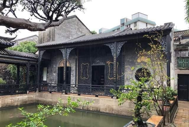 冬雨下的餘蔭山房嶺南古典園林中的年輕新意思