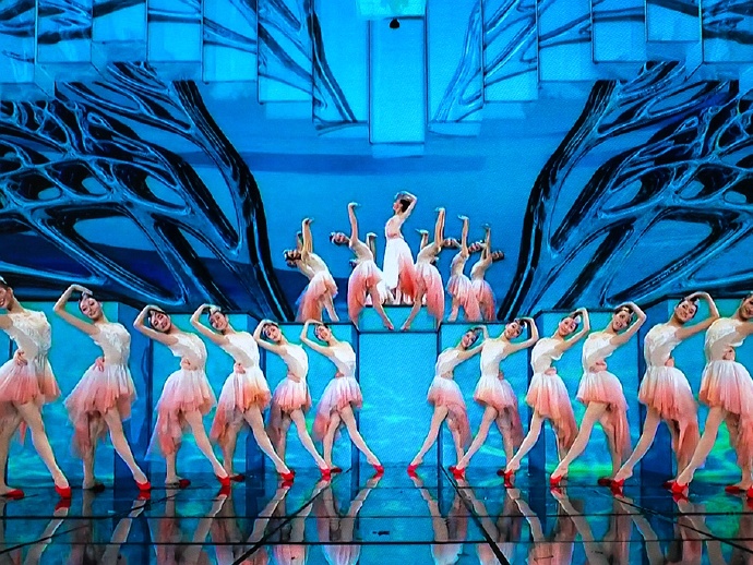 舞蹈朱鹮让人赏心悦目叹为观止