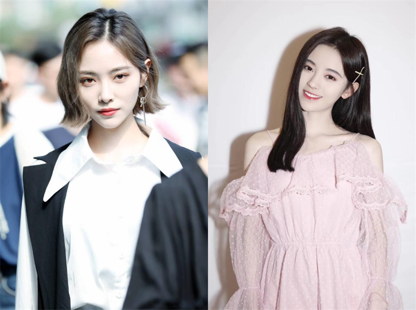 鞠婧祎许佳琪早期合照,两人颜值青涩可爱,素人时期比现在真实?