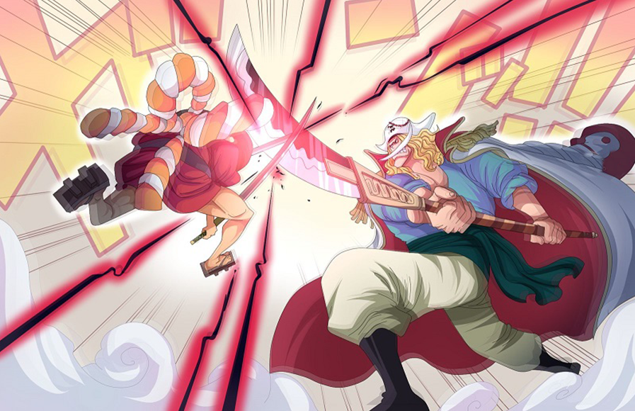 如果没有艾斯和儿子们在场,白胡子完全可以把海军本部给震沉.