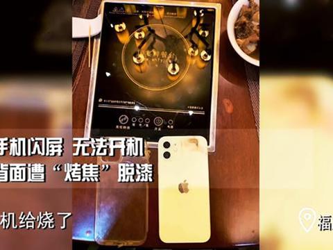 福建女子酒店吃饭，手机放电磁炉上被烤焦，要求赔偿3500元！休闲区蓝鸢梦想 - Www.slyday.coM