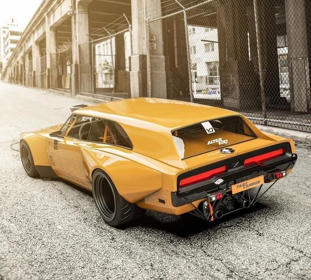 肌肉跑车的重新定义,道奇战马,激进的改装设计