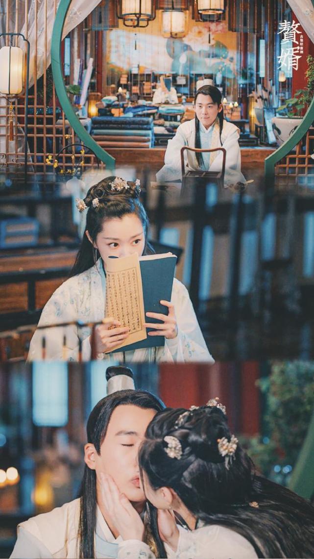 《赘婿》郭麒麟宋轶吻戏花絮,因为太紧张,郭麒麟害羞到耳朵通红