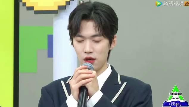 来听听创4帅哥张腾的清唱!