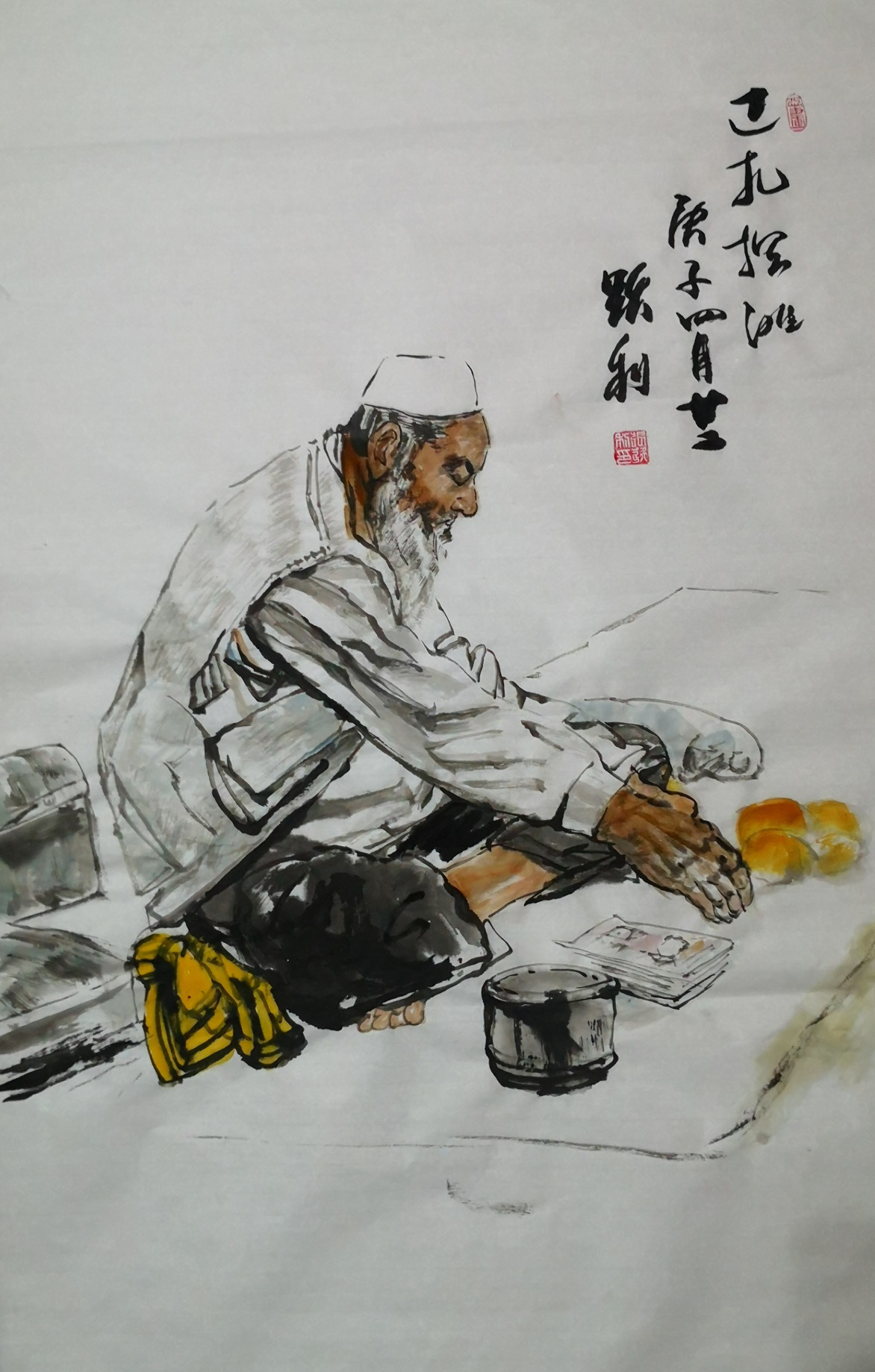 迎新春书画作品访谈之新疆兵团美协理事张跃利|国画|理事|新疆兵团