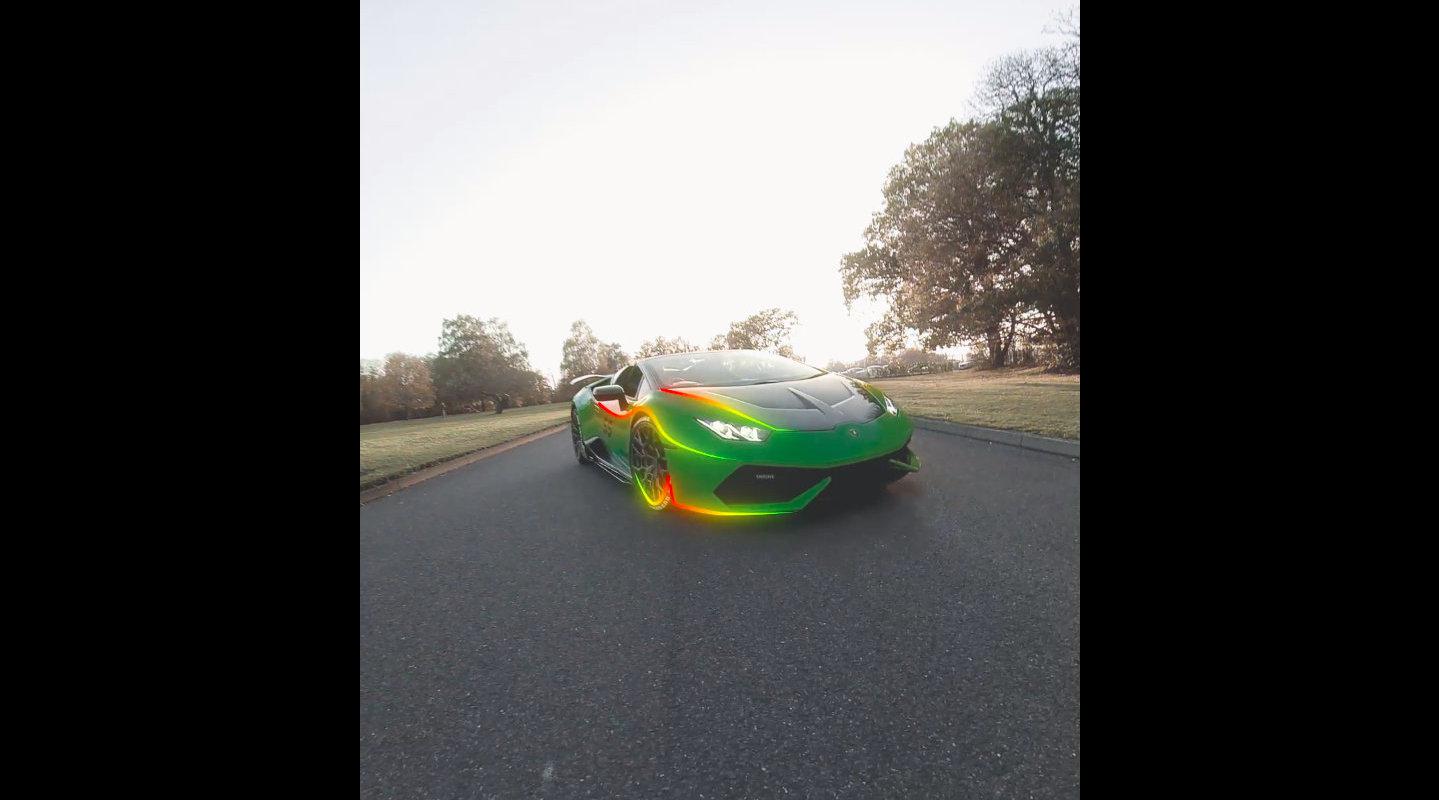 喜提兰博基尼一辆,拍个视频留念 由 newinflux 使用 one r 拍摄