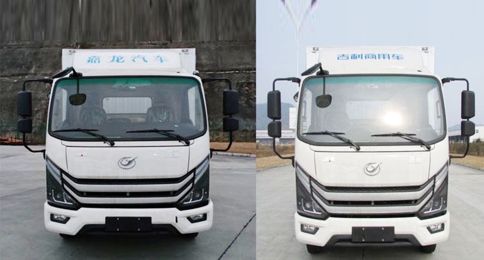 新车申报信息中,吉利四川商用车又申报了一款嘉龙品牌的燃油轻卡车型