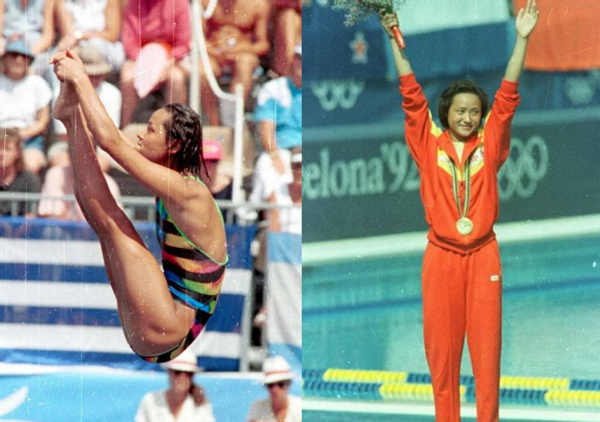 "跳水皇后"高敏荒山挖野葱,穿着朴素脚踩泥里,两颊凹陷太憔悴