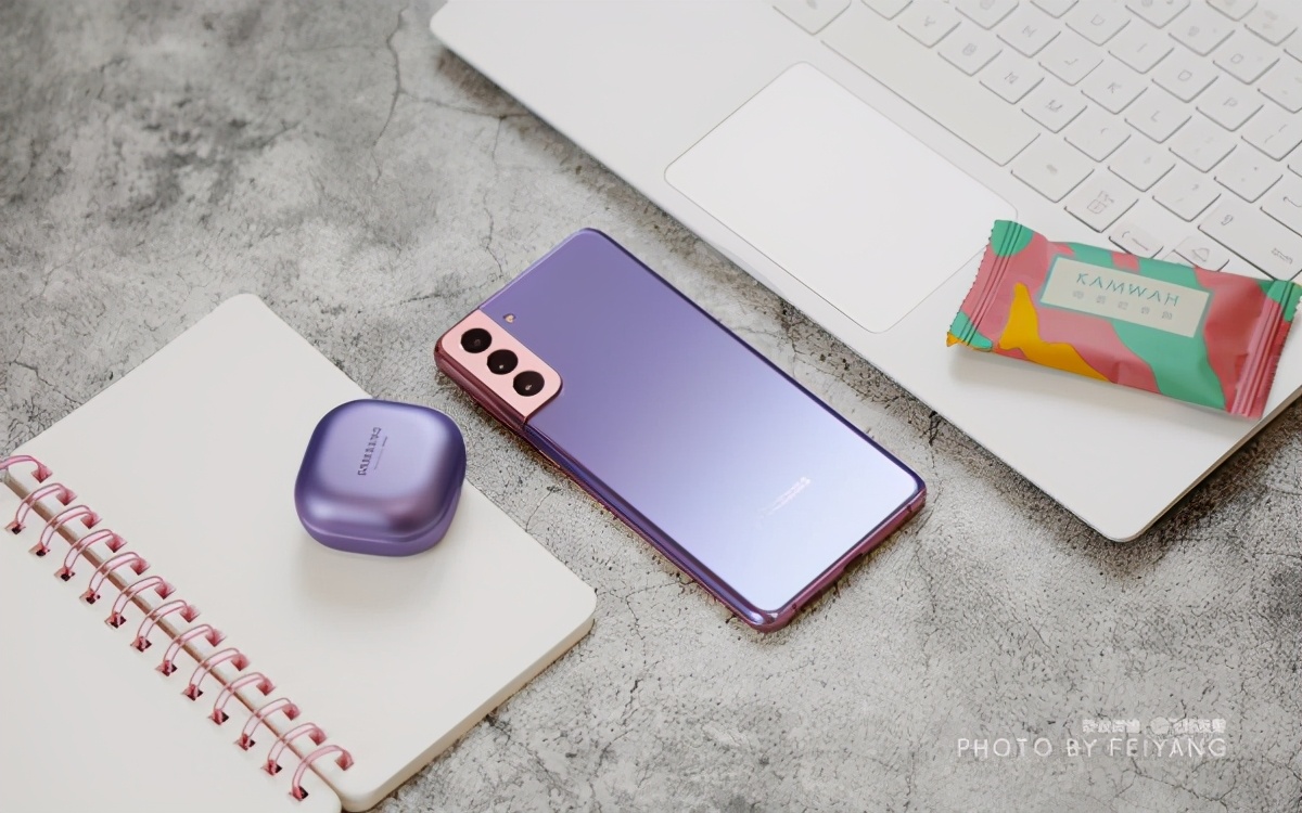 颜值与实力并存,三星 galaxy s21  梵梦紫版图赏