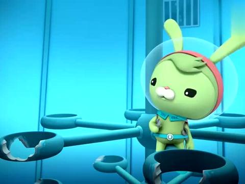 海底小纵队:卡西西修发动机,让章鱼堡前行,不过好像遇到麻烦了