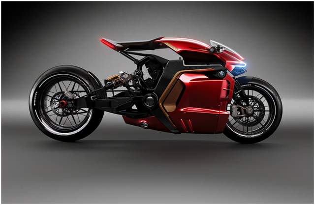 比跑车更拉风,限坐一人宝马概念摩托车,适合单身猛男