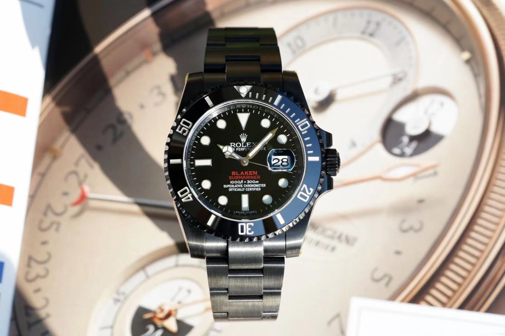 品鉴blaken劳力士经典水鬼怀旧复古两不误