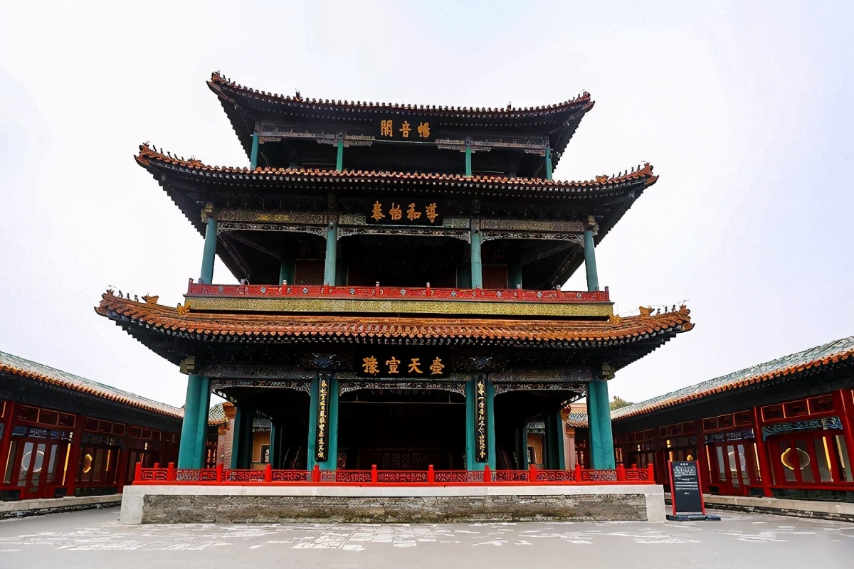 中国古代三大戏楼图片