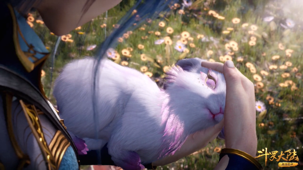 斗罗大陆唐三的兔子会不会吃唐昊的蓝银草呢动画组给出了答案
