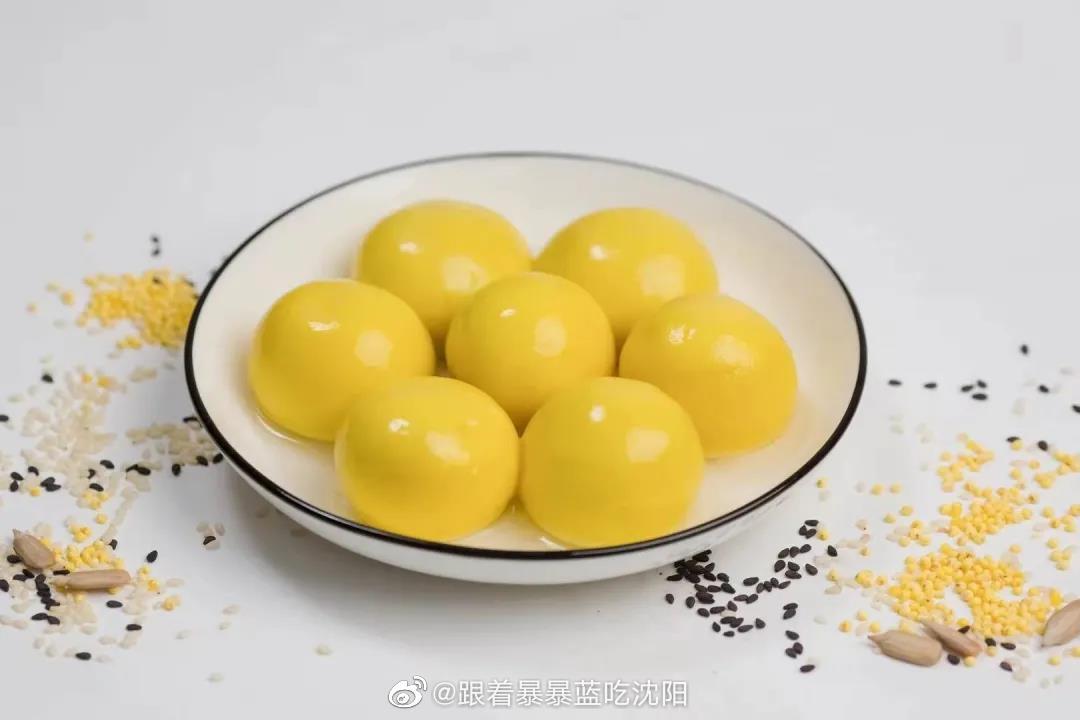 传说中的大黄米汤圆来啦