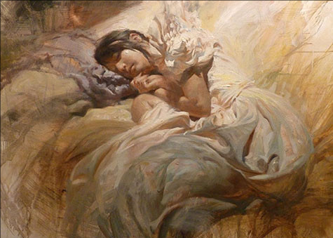 旅美艺术家精美人体油画作品欣赏